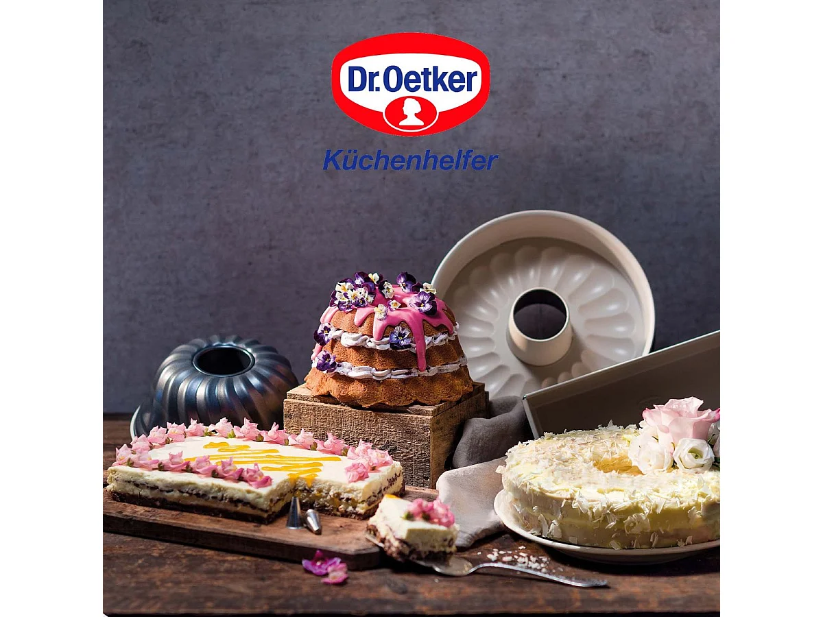 Moule à charnière rectangulaire 38 x 25 cm Dr Oetker Back-Trend