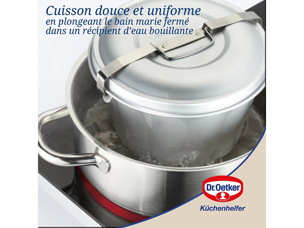 Moule à bain marie 21 x 14 x 15 cm Dr. Oetker Classics
