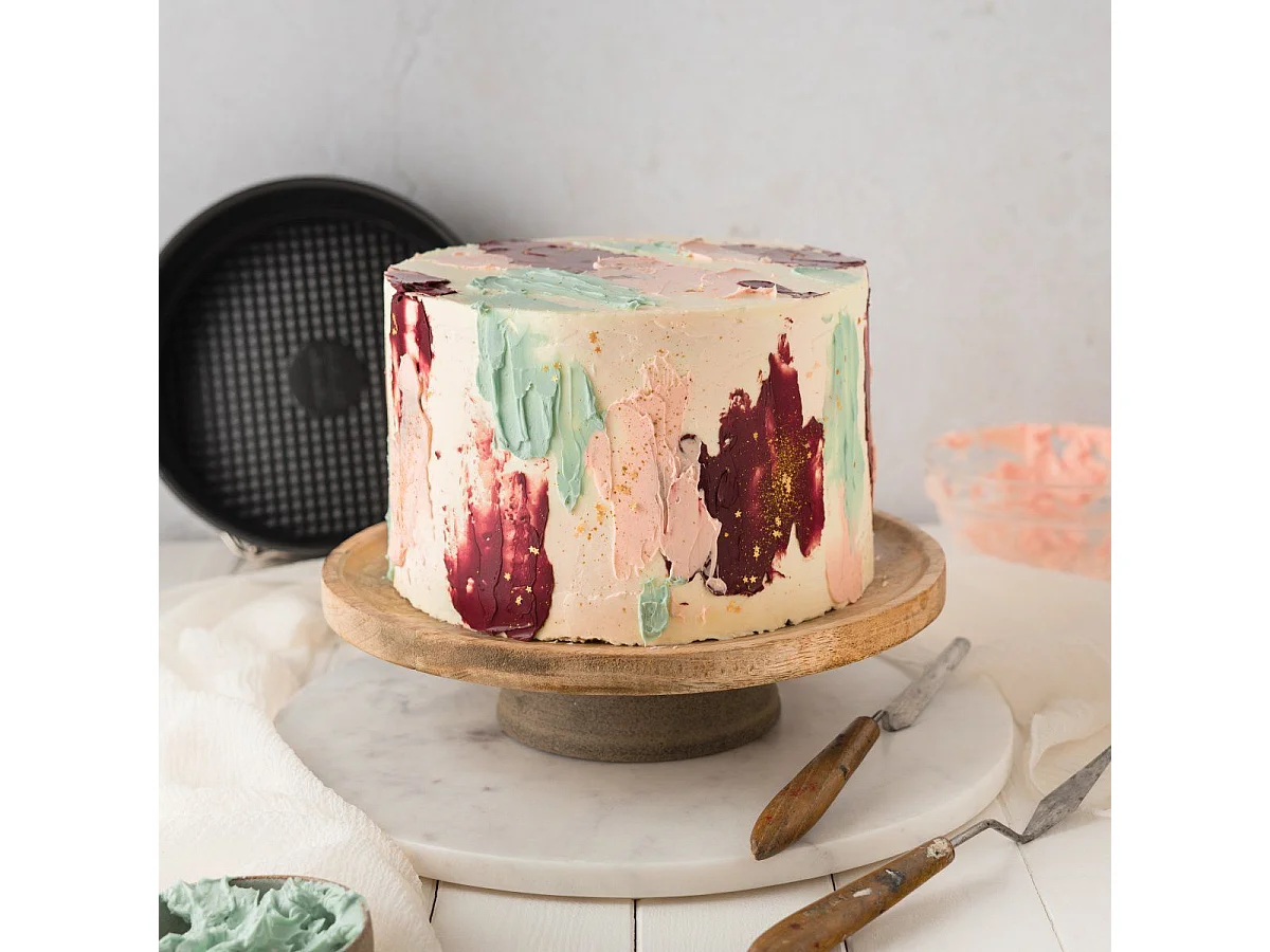 Set de 2 moules à manqué et 1 moule à manqué et savarin diamètres 20, 24 , 28 cm Zenker Black Metallic