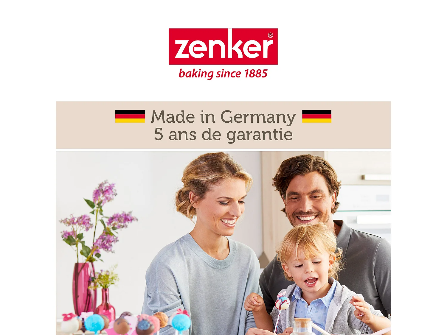 Plaque de cuisson four extensible de 37 à 52 cm Zenker Black Metallic