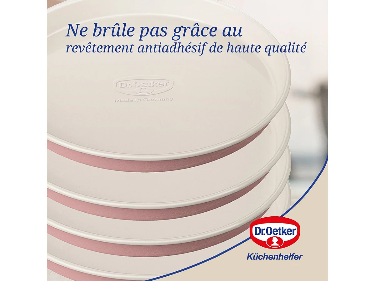 Set de 2 moules à manqué 18 et 20 cm et moules pour layer cake Dr. Oetker Rétro