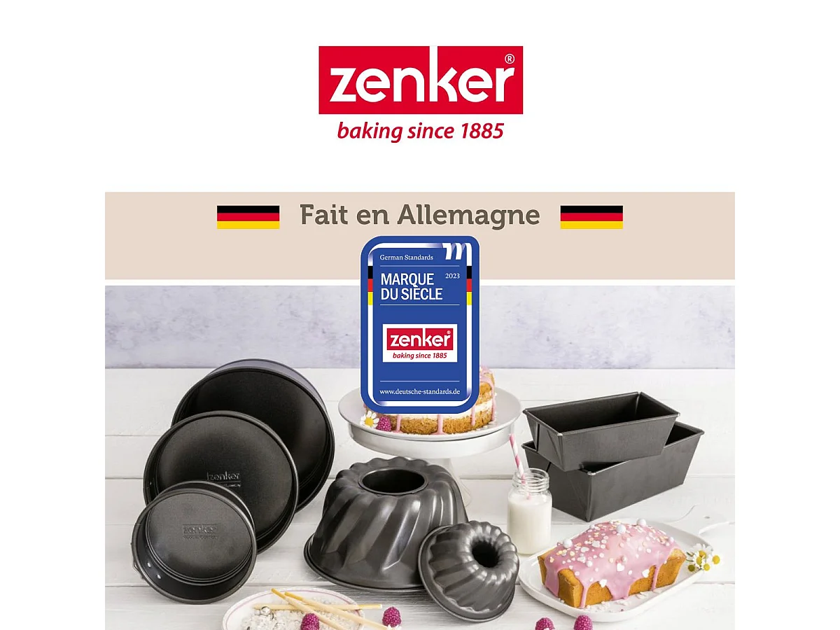 Moule à kouglof 18 cm Zenker Spécial Mini