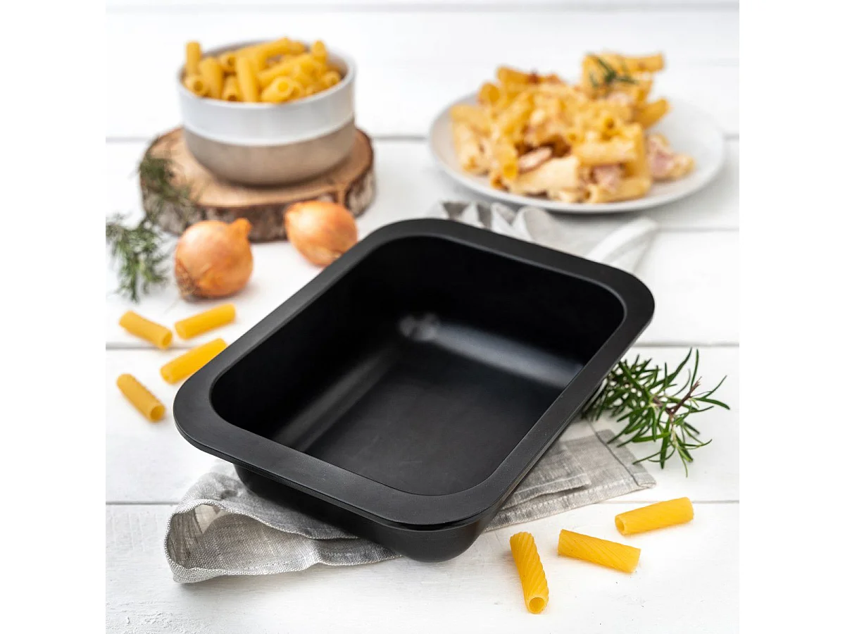 Lot de 2 plats à four rectangulaires 33 x 25 cm et 24 x 18 cm  Zenker Special Cooking