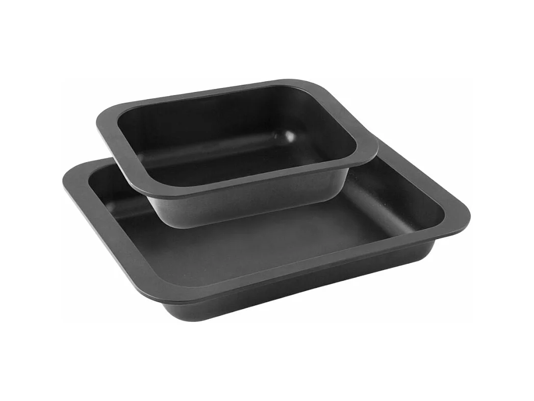 Lot de 2 plats à four rectangulaires 33 x 25 cm et 24 x 18 cm  Zenker Special Cooking