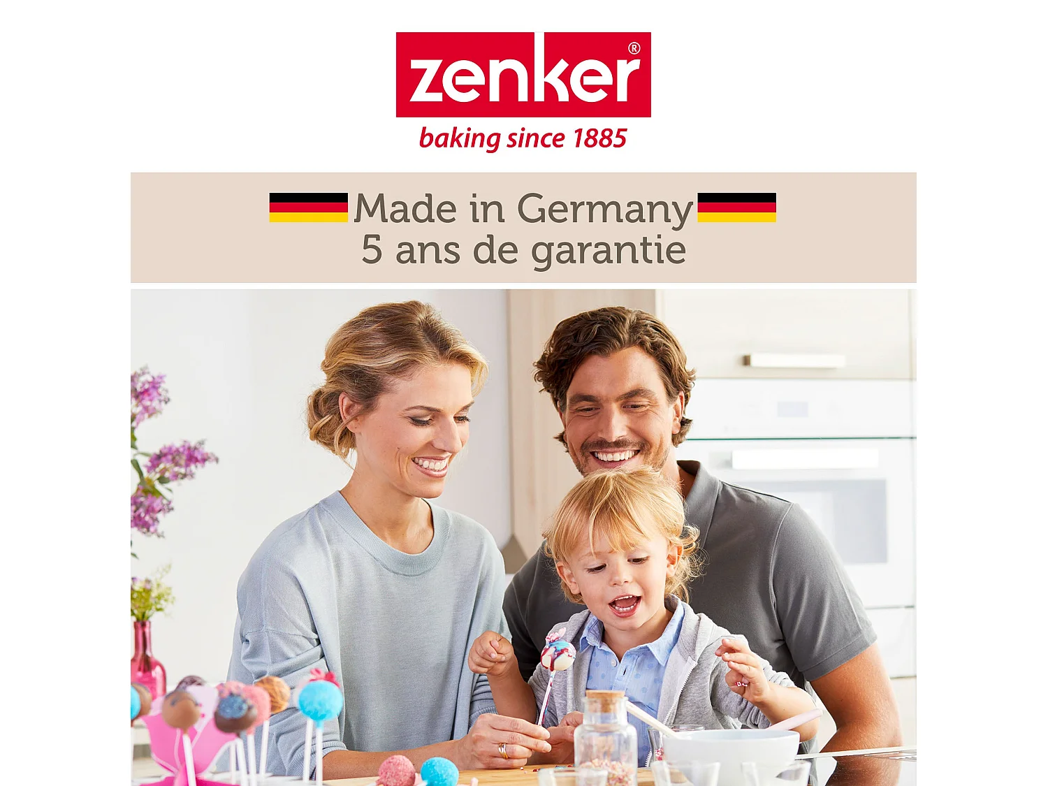 Moule agneau pascal 3D 700 ml pour Pâques Zenker Special Season