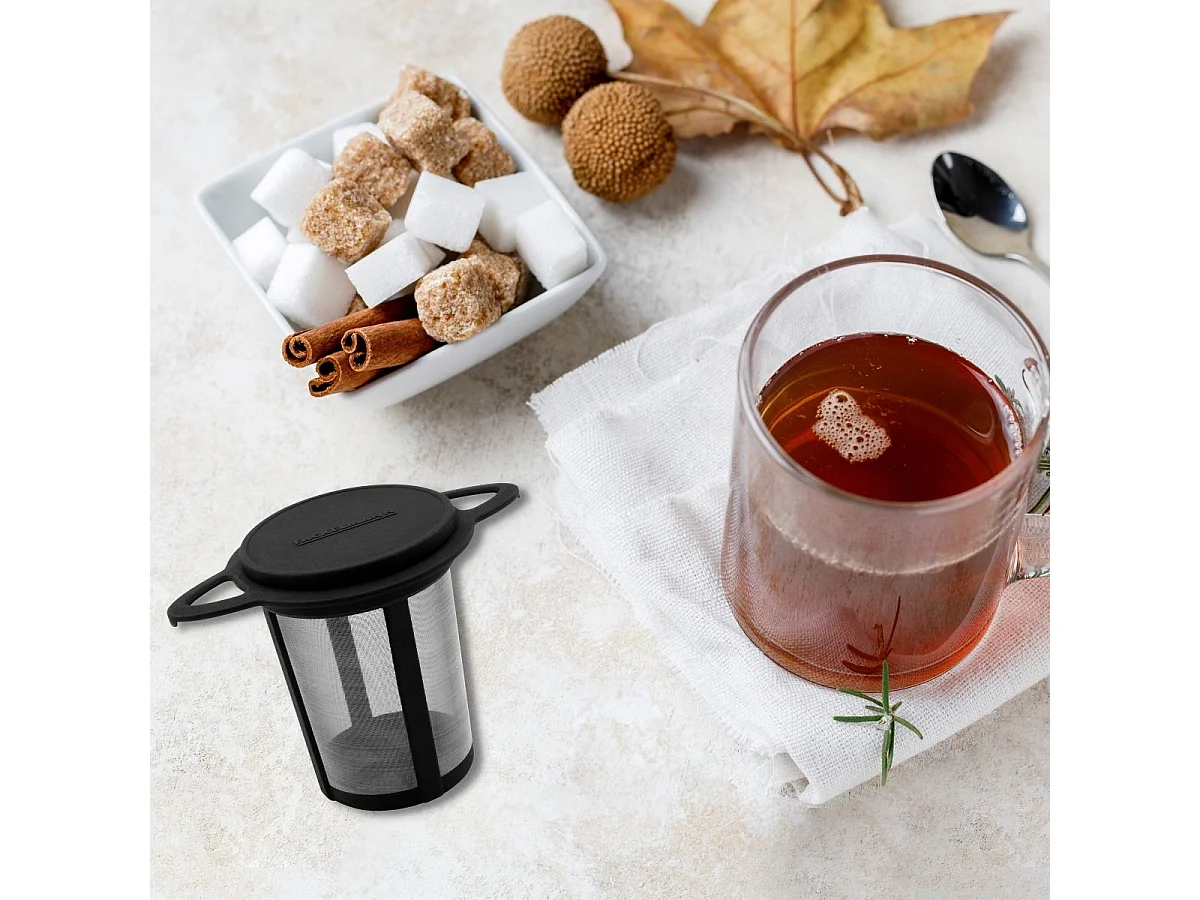 Filtre à thé réutilisable pour théière et tasse à thé Fackelmann