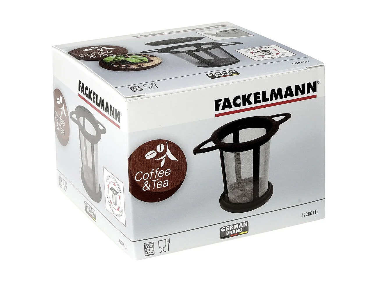 Filtre à thé réutilisable pour théière et tasse à thé Fackelmann