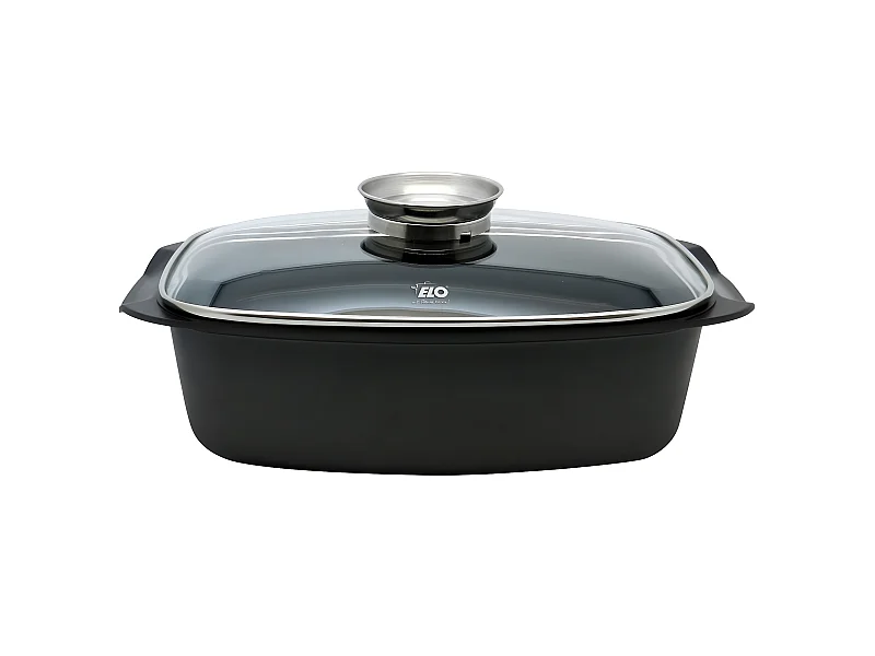 Cocotte rectangulaire avec couvercle 4,6 litres Elo Alucast