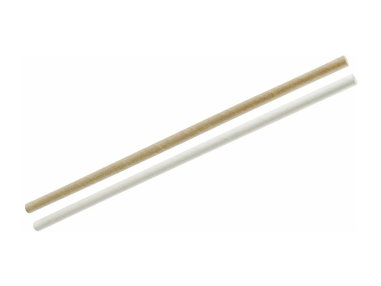Pailles en papier  24 cm Fackelmann Bar Concept