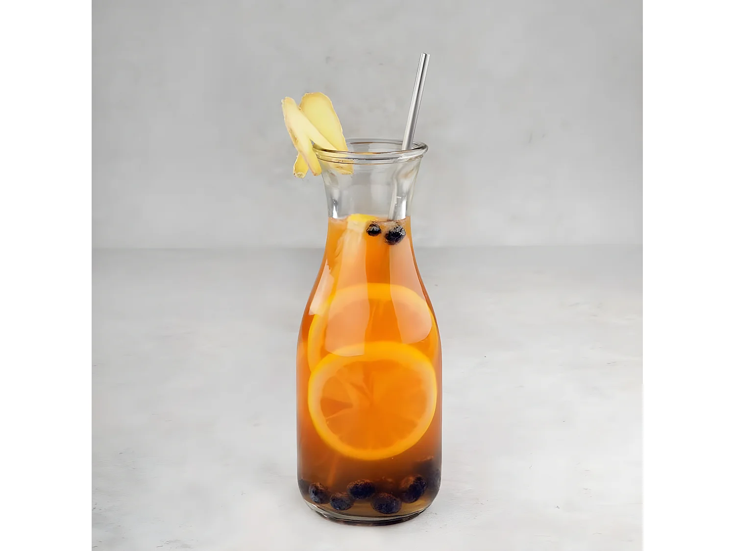 Lot de 8 pailles en inox avec 2 goupillons de nettoyage 24 cm Fackelmann Bar Concept