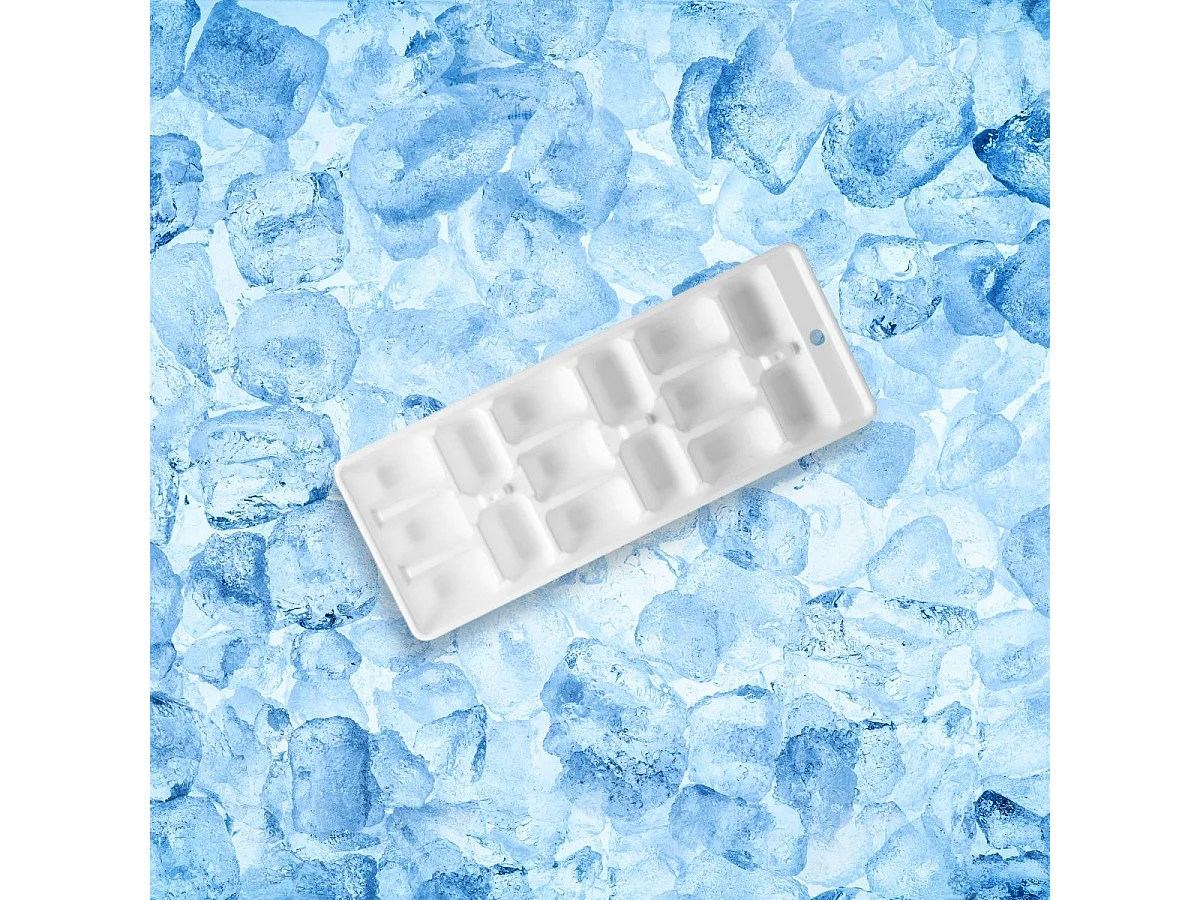 Bac à glaçons blanc pour 15 glaçons Fackelmann Bar Concept