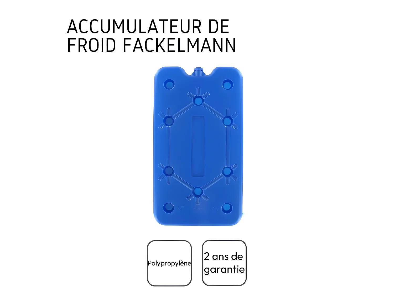 Pain de glace extra plat 400 grammes Fackelmann Move