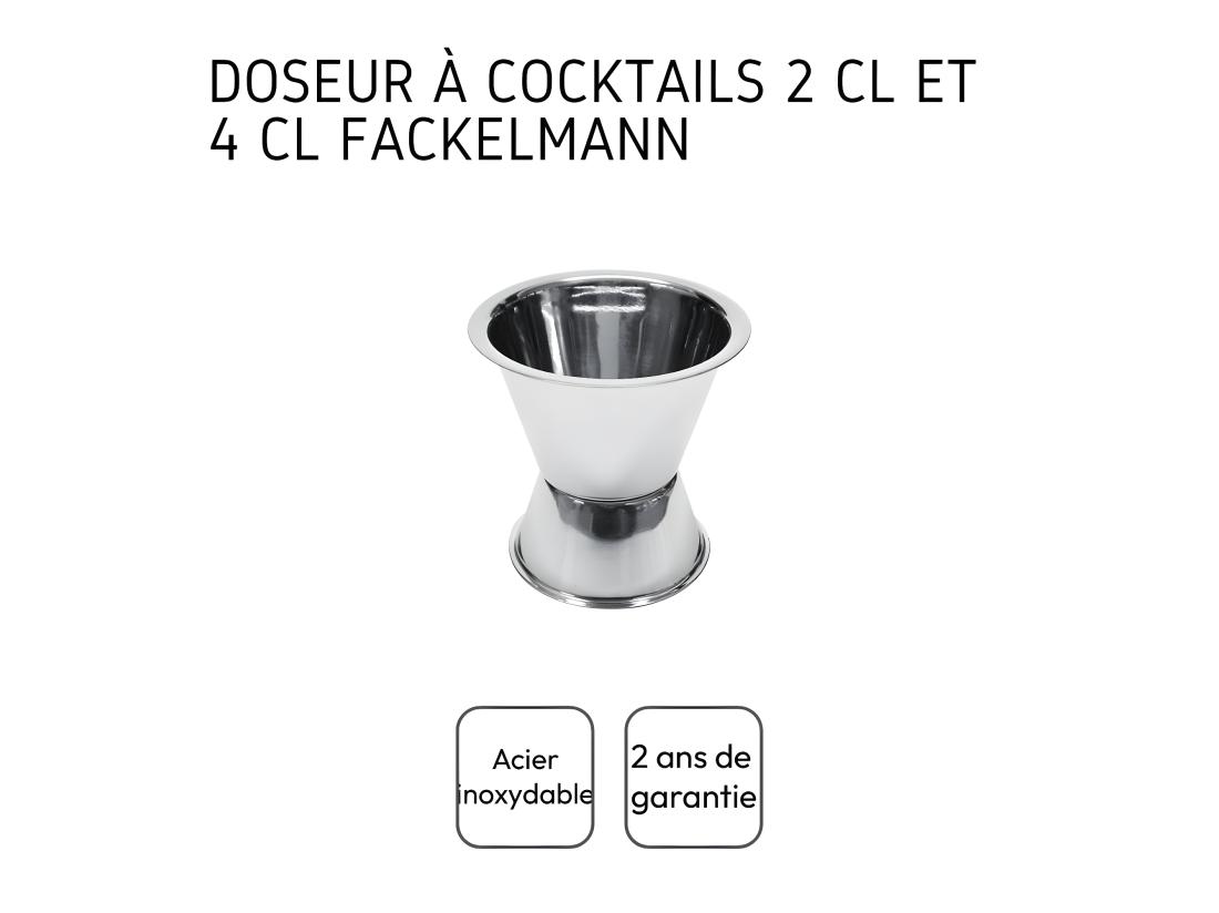 vente unique Doseur à alcool pour cocktails Fackelmann Bar Concept