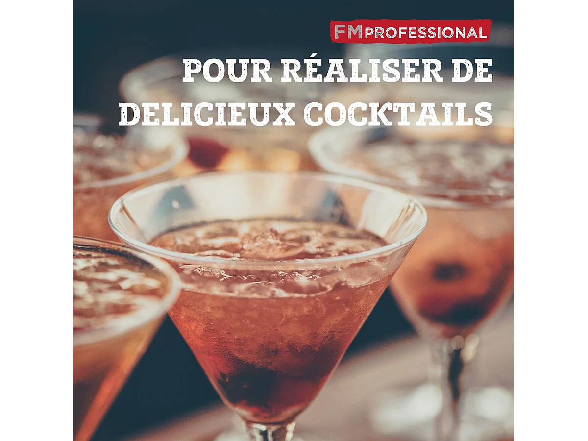 Doseur alcool pour cocktail 5 cl et 3 cl en inox FM Professional Boissons