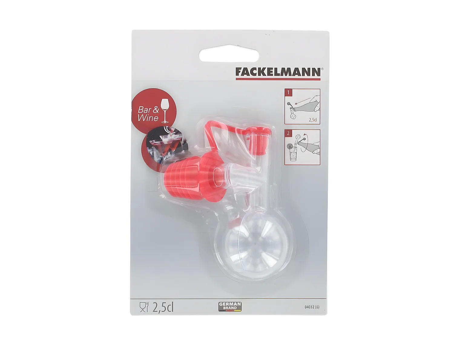Bouchon doseur boule 2,5 cl Fackelmann