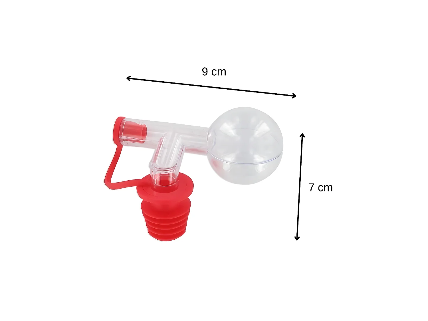Bouchon doseur boule 2,5 cl Fackelmann