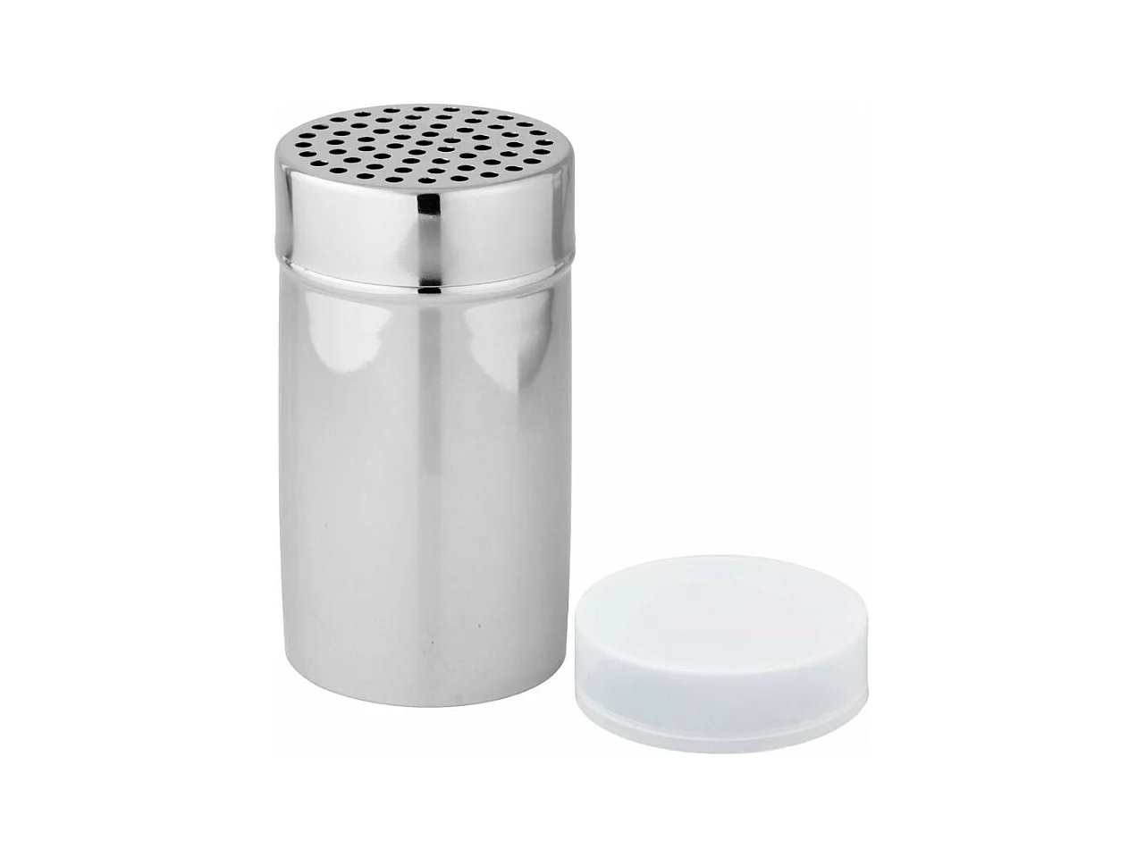 Saupoudreuse à sucre glace et cacao en acier inoxydable avec couvercle 13 cm Fackelmann Divers