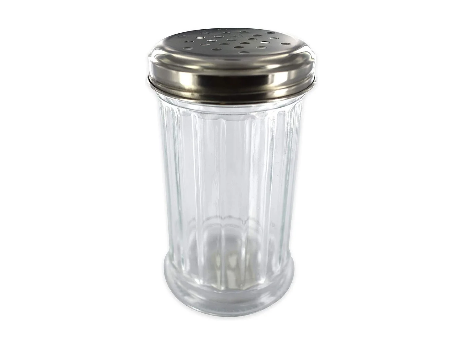 Saupoudreuse à parmesan et sucre glace en verre 13 cm Fackelmann