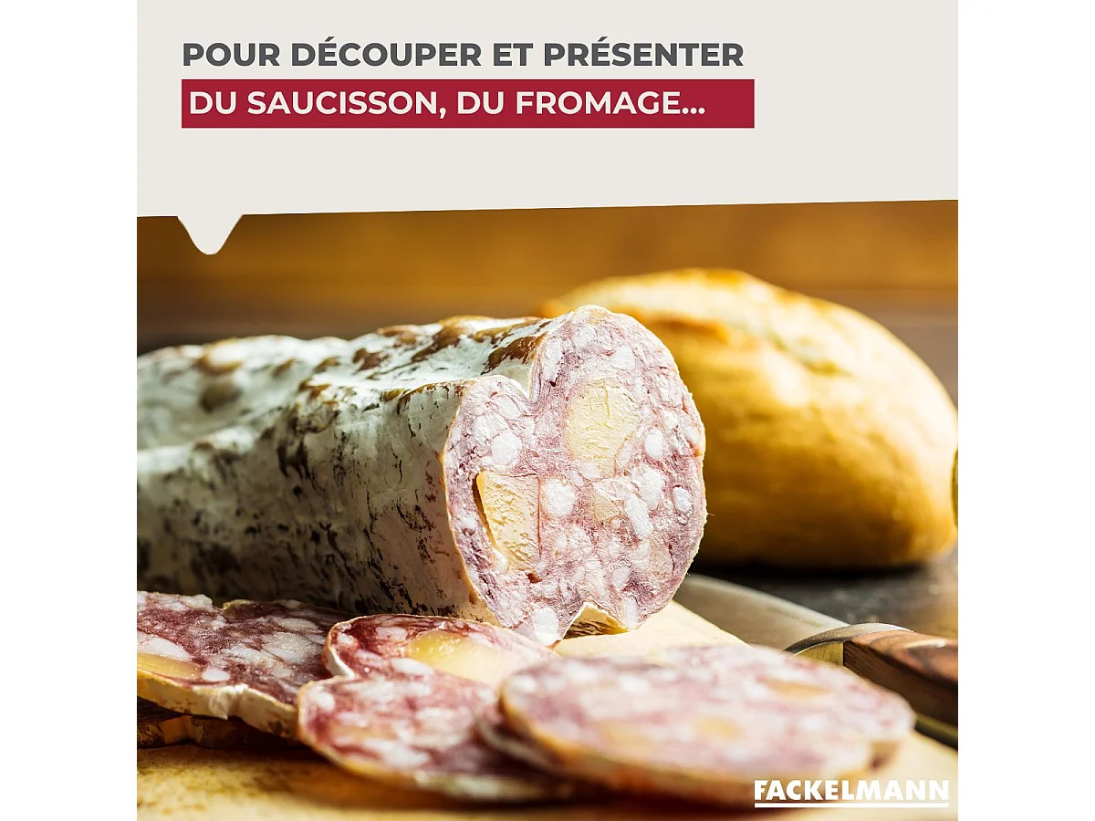 Planche à découper en bois 38 x 18 cm Fackelmann Wood Edition