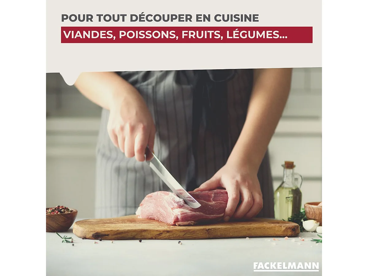 Planche à découper en bois 38 x 18 cm Fackelmann Wood Edition