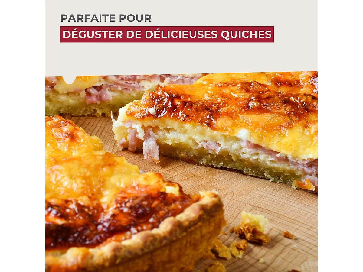 Planche à pizza et tarte flambée en bois 30 cm Fackelmann Wood Edition