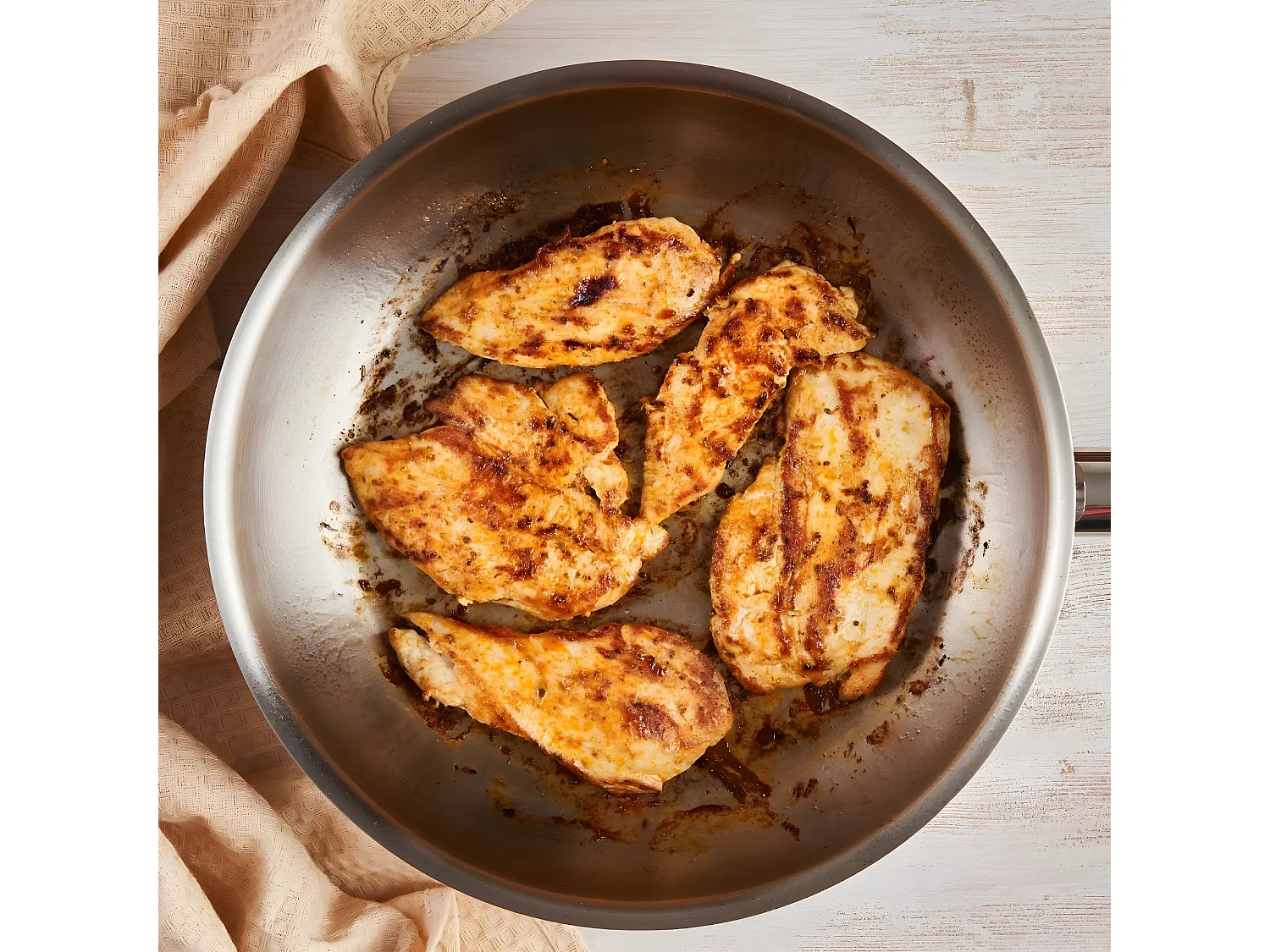 Poêle à frire en inox et couvercle en verre de 32 cm Elo Profi Therm