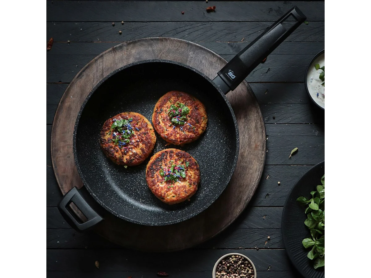 Sauteuse de cuisine 28 cm de 3,2L Elo Granit Solution