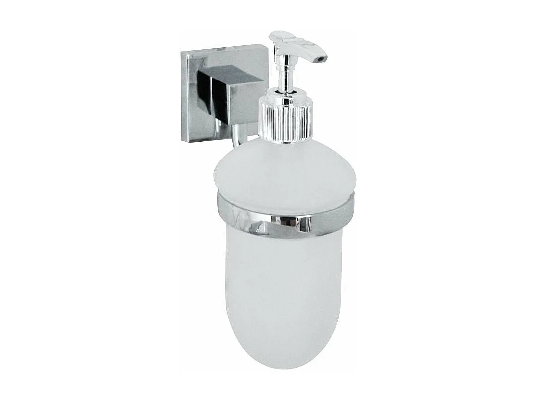 Distributeur de savon mural gris chromé Fackelmann Mare