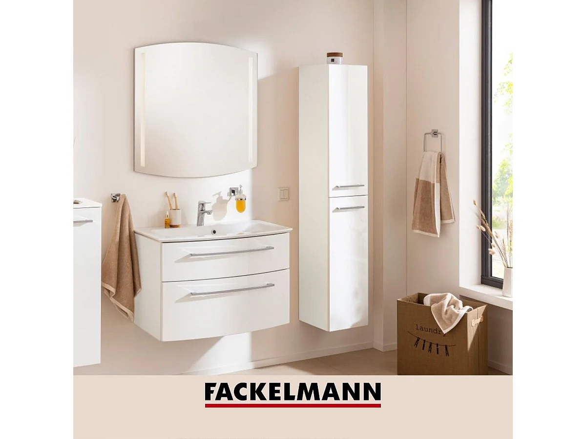Distributeur de savon mural gris chromé Fackelmann Mare