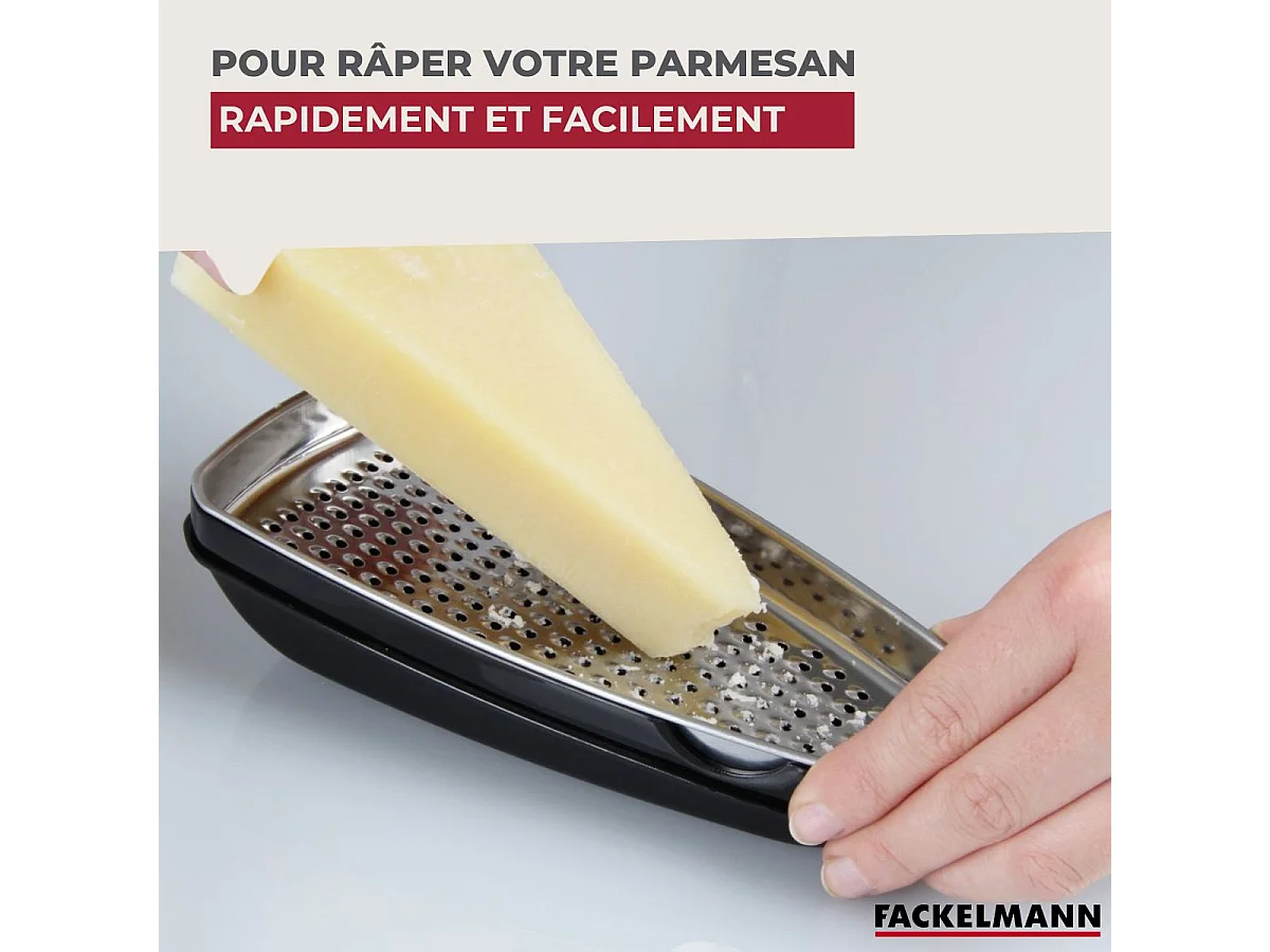 Râpe à parmesan et sa boîte de rangement 19 cm Fackelmann Handmade Tradition