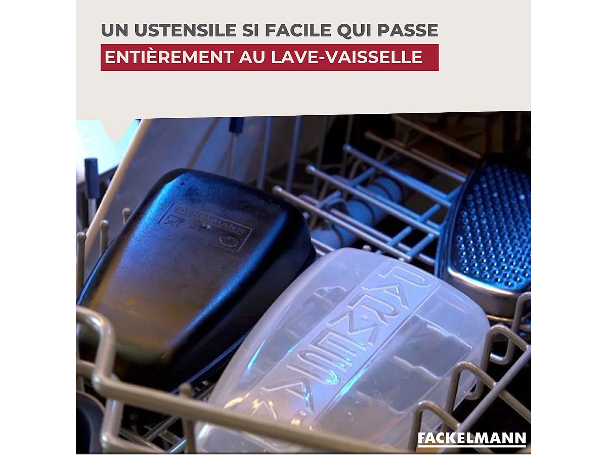 Râpe à parmesan et sa boîte de rangement 19 cm Fackelmann Handmade Tradition