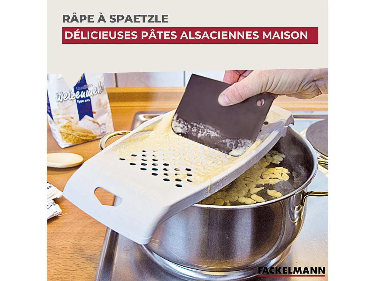 Râpe pour spaetzles 31 cm maison Fackelmann