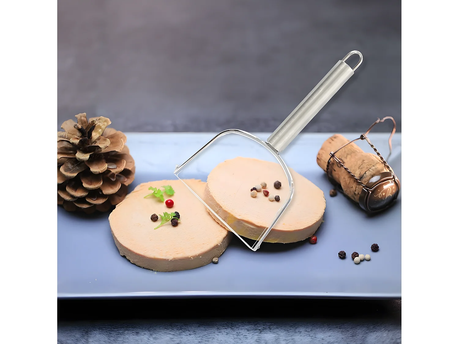 Lyre à foie gras Fackelmann