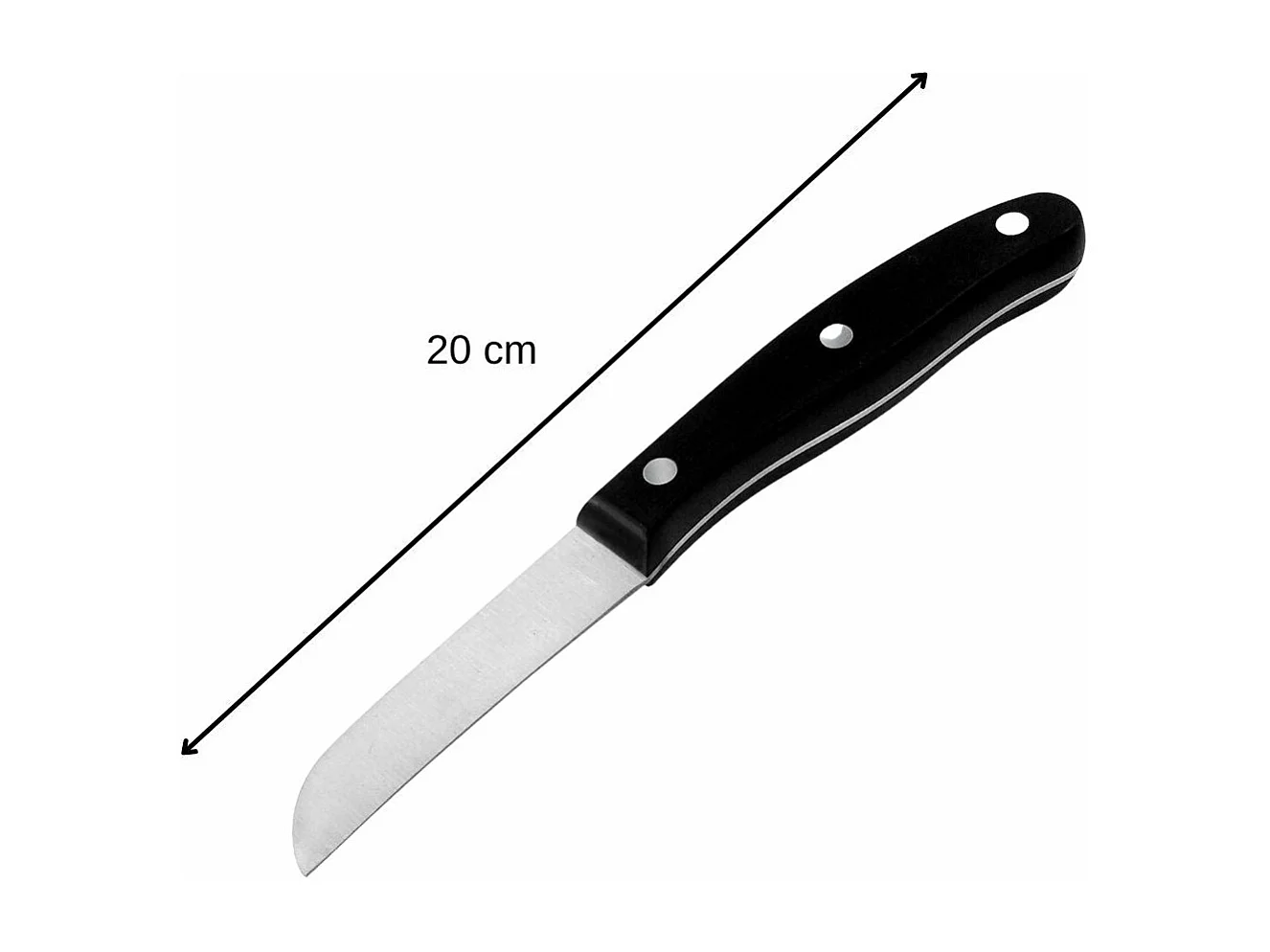 Ensemble de 4 couteaux de cuisine 20, 22, 26 et 31 cm Nirosta Fit