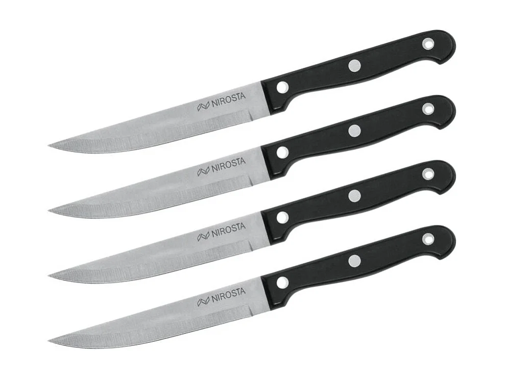 Lot de 4 Couteaux à steak Nirosta Mega 21 cm