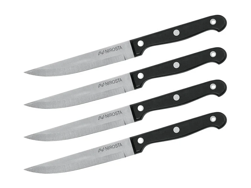 Lot de 4 Couteaux à steak Nirosta Mega 21 cm