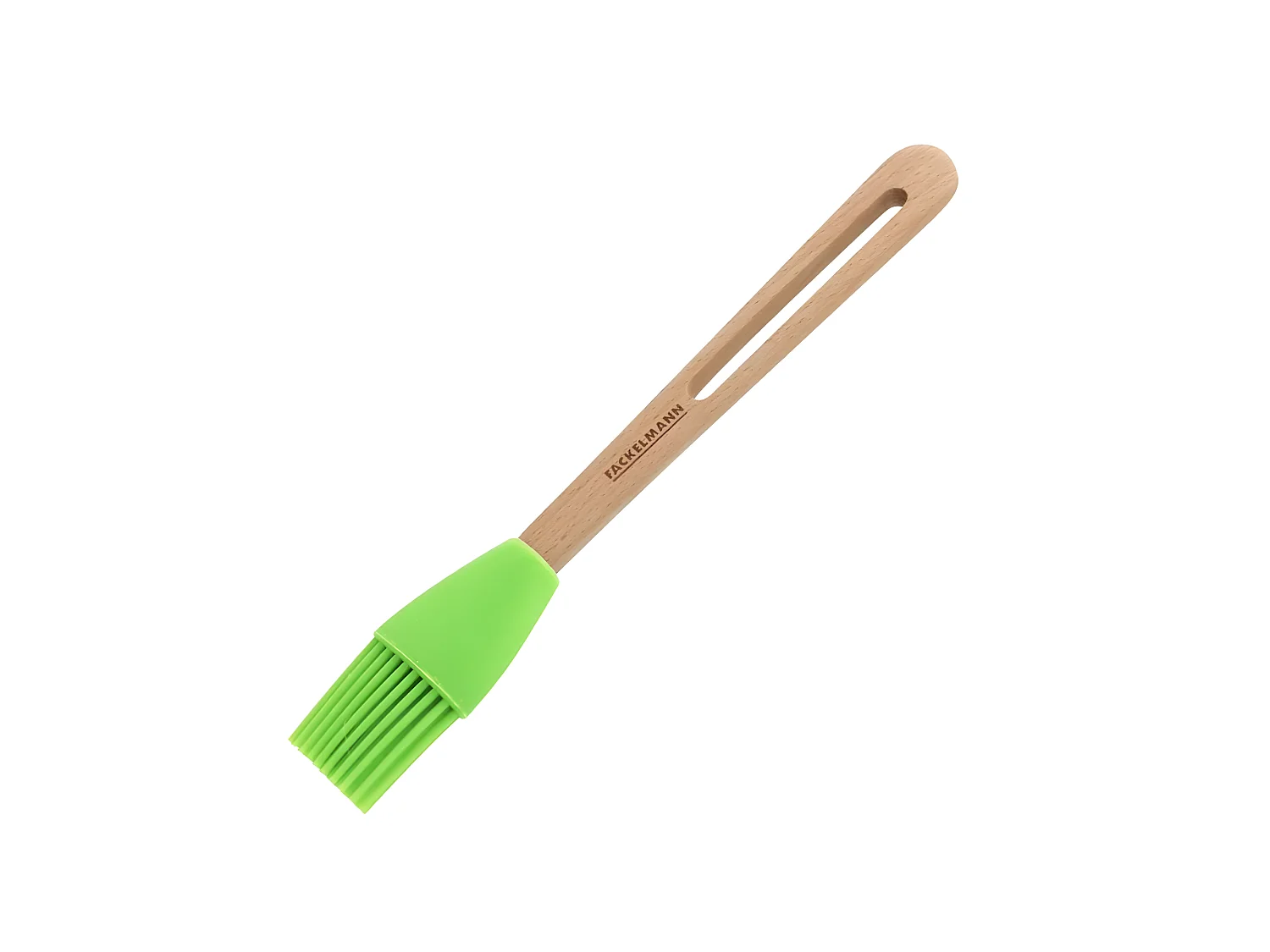 Pinceau de cuisine et de pâtisserie 26 cm en poils silicone Fackelmann Nature