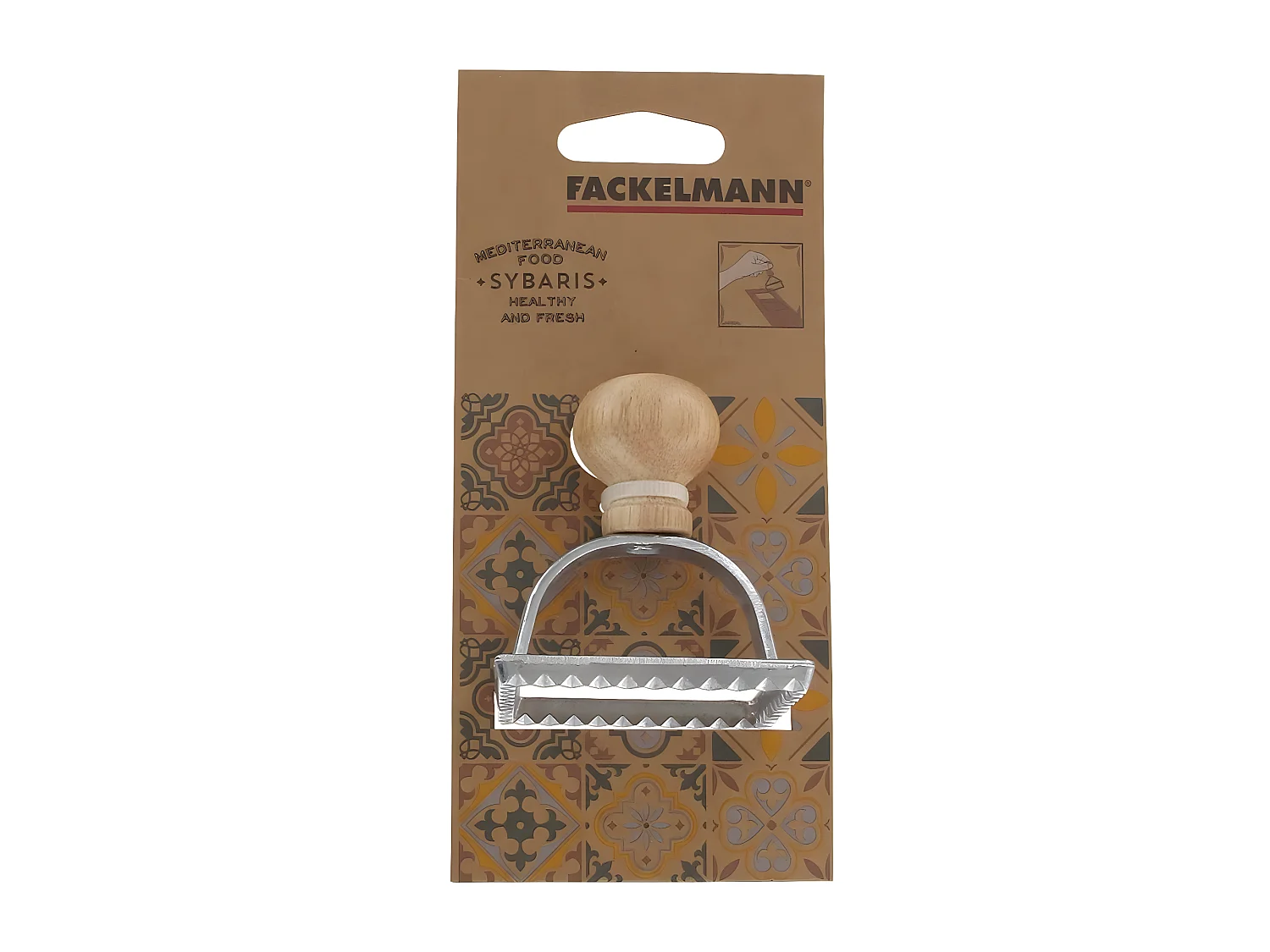Emporte-pièce carré pour raviolis de 6 cm Fackelmann