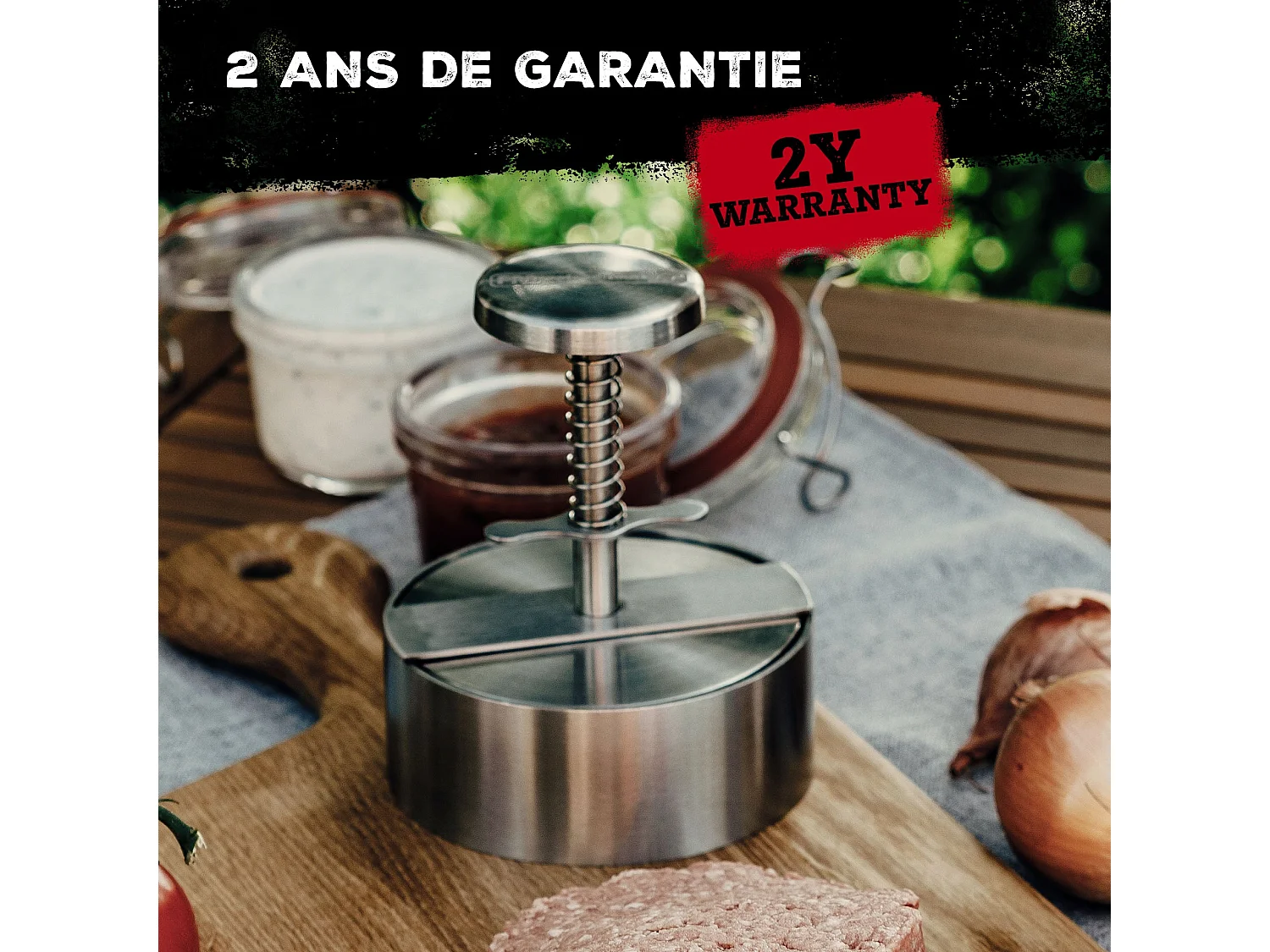 Presse à hamburger FM Professional