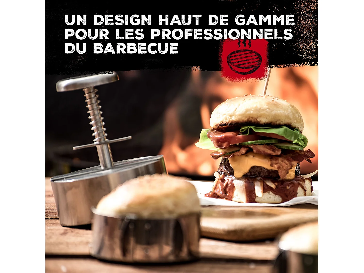 Presse à hamburger FM Professional