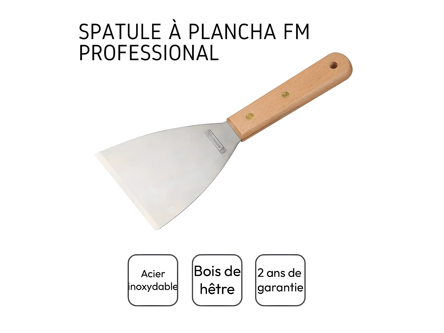 Spatule pour plancha 23 cm FM Professional