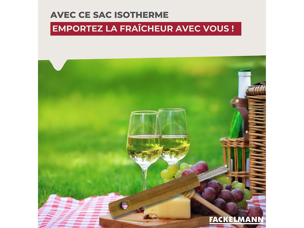 Sac isotherme pour bouteille Fackelmann Bar Concept