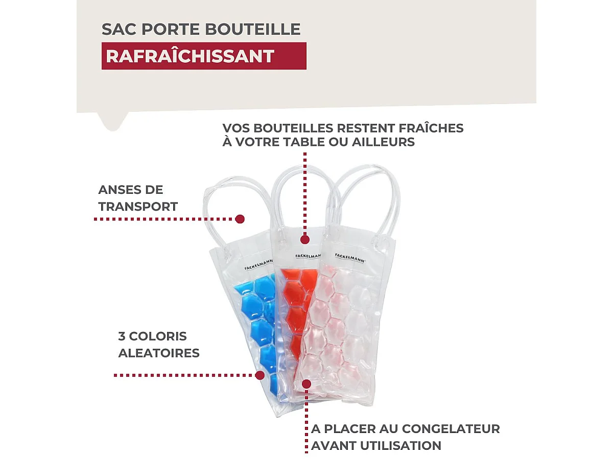 Sac isotherme pour bouteille Fackelmann Bar Concept