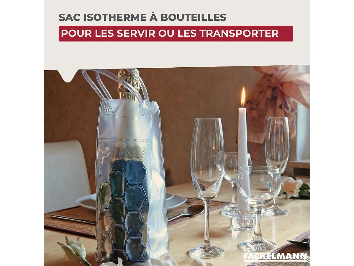 Sac isotherme pour bouteille Fackelmann Bar Concept