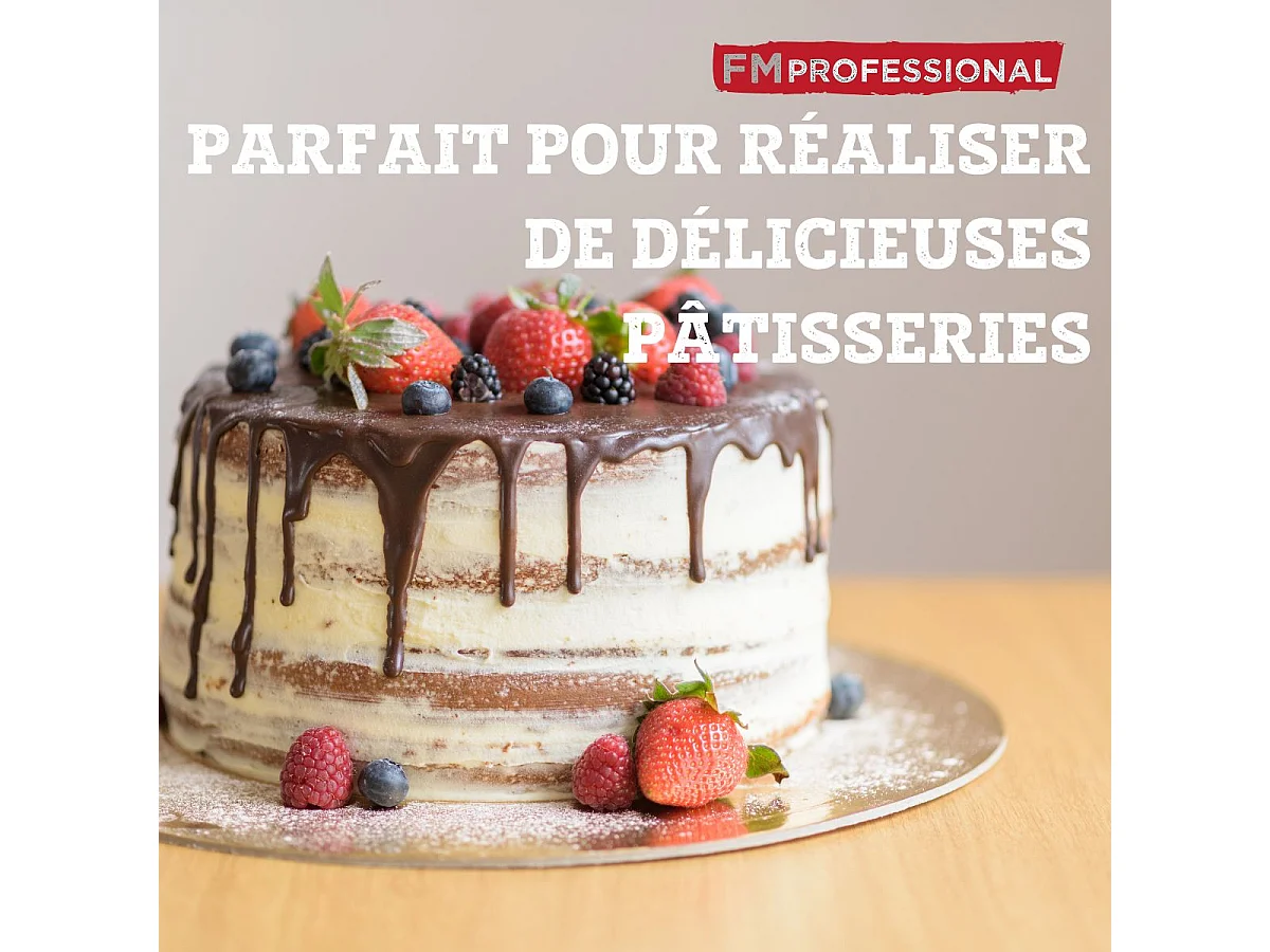 Fouet de cuisine et pâtisserie en inox 35 cm FM Professional