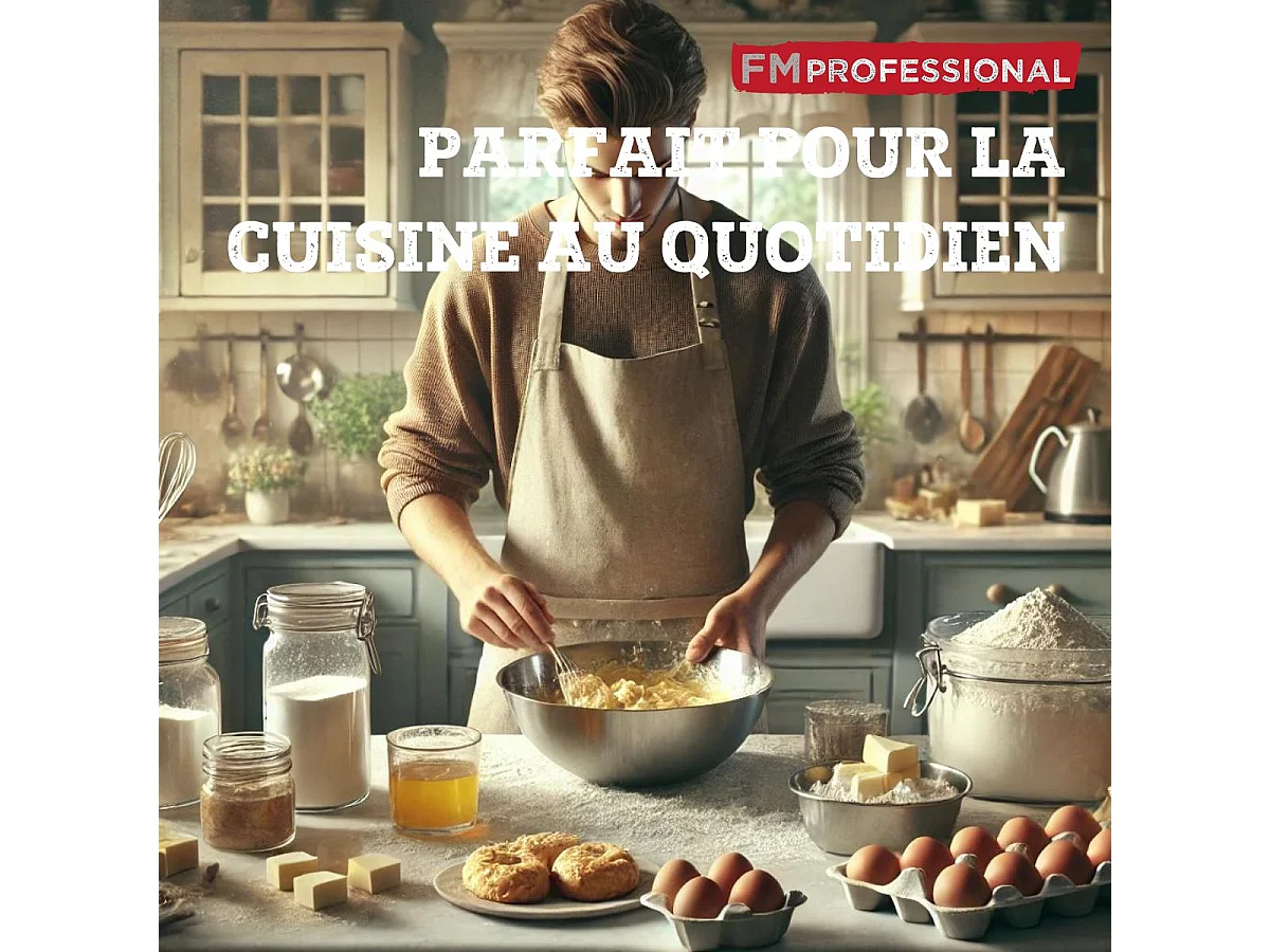 Fouet de cuisine et pâtisserie en inox 35 cm FM Professional