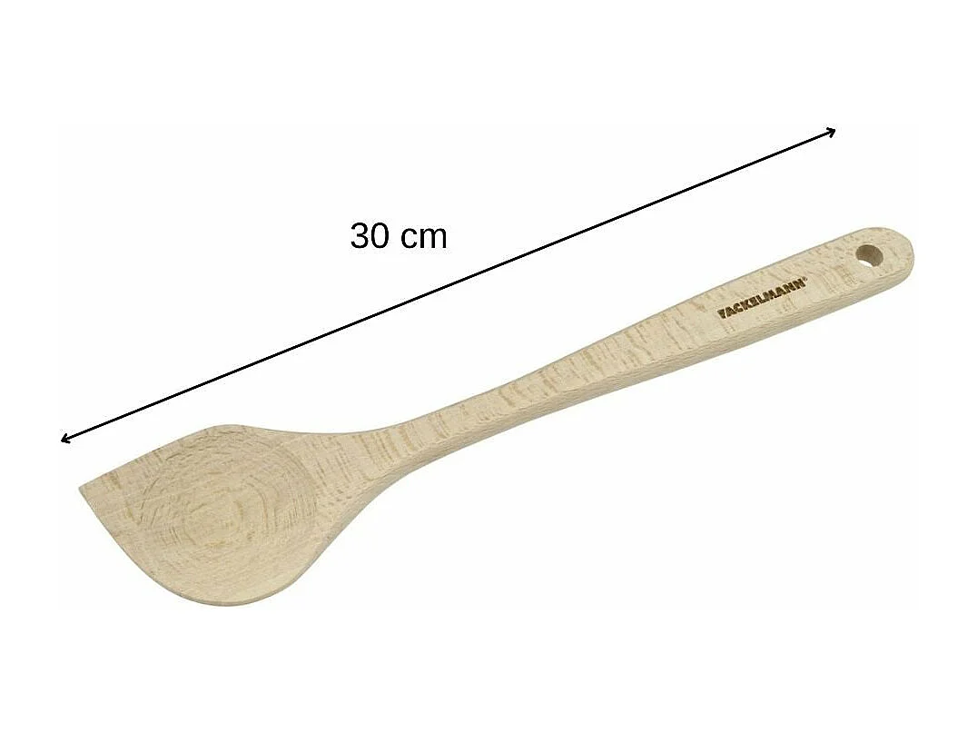 Cuillère de cuisine biseautée en bois FSC Fackelmann