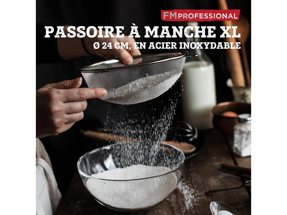 Passoire inox XL 24 cm FM Professional