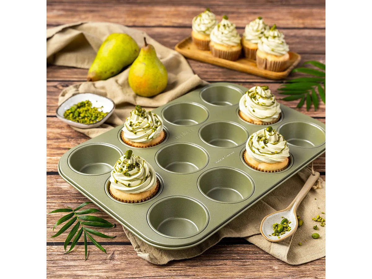 Ensemble 2 pièces spécial muffins Zenker Green Vision