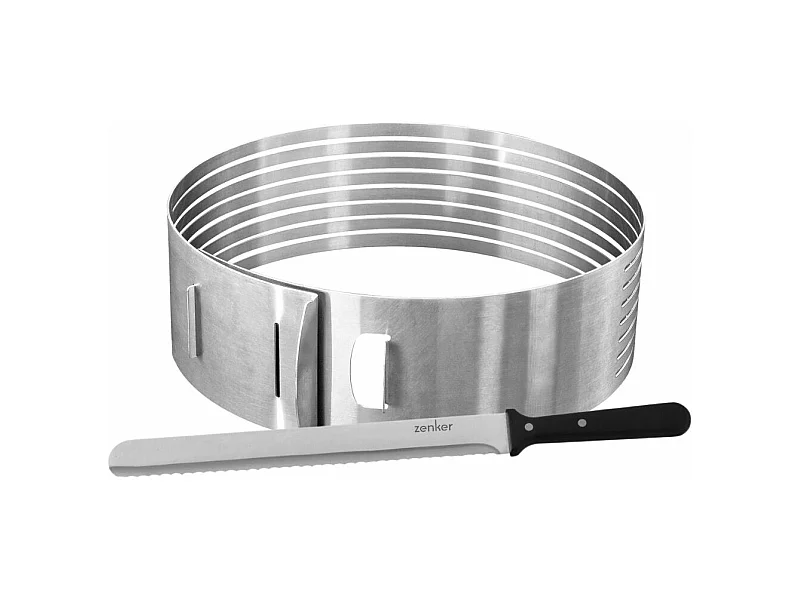 Ensemble de 2 ustensiles de pâtisserie pour layer cakes Zenker